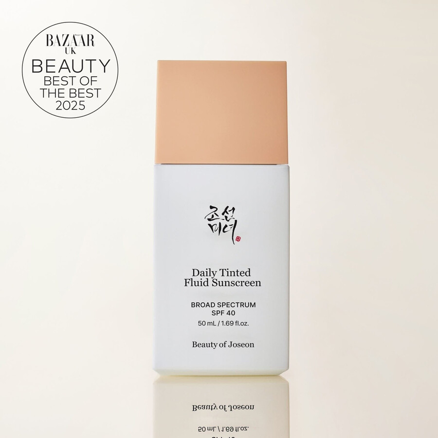 daily tinted fluid sunscreen