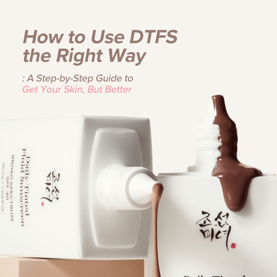 daily tinted fluid sunscreen