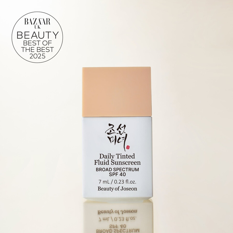 daily tinted fluid sunscreen